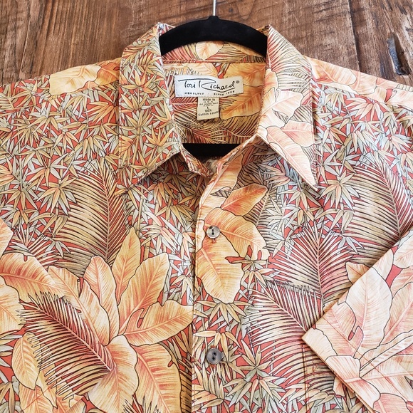 Tori Richard Other - Tori Richards - Men's - Hawaiian Print Shirt - Size L